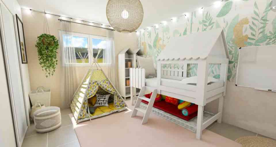 dekorasi kamar anak cantik dan lucu